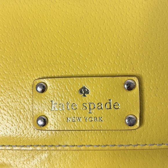 Kate Spade Crossbody Yellow Purse Natalie Wellesley Bag - Picture 7 of 12